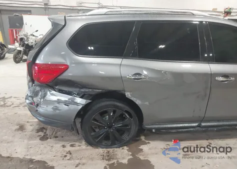 2018 Nissan Pathfinder Sl z USA, uszkodzony, nr VIN 5N1DR2MM4JC644449
